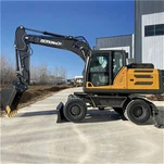 Escavadeira hidráulica grande de 15 toneladas