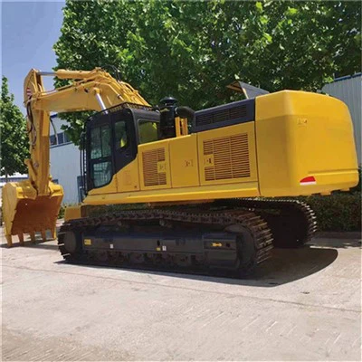 Escavadeira hidráulica montada em rastreadores